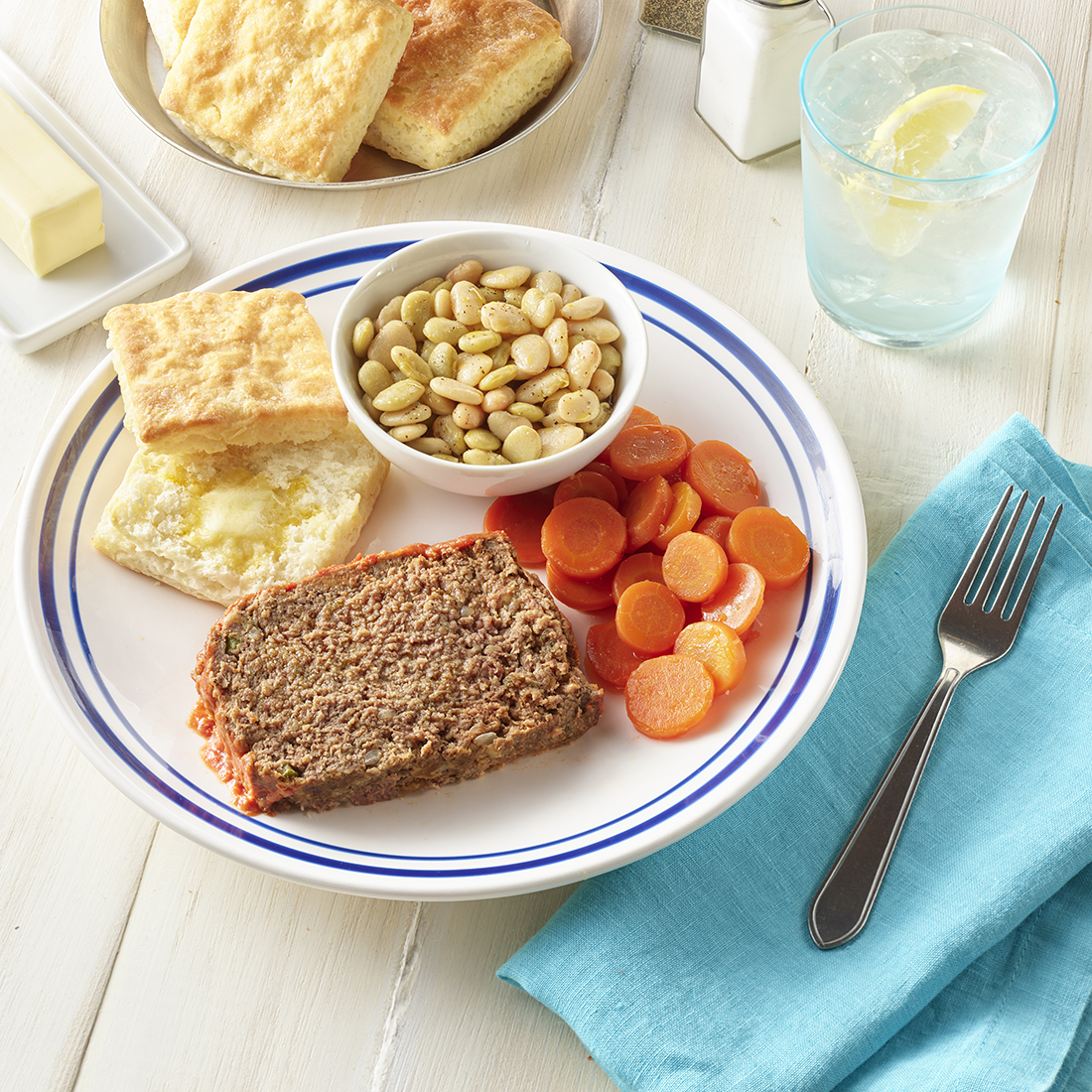 KJs Meatloaf Plate 723 0050
